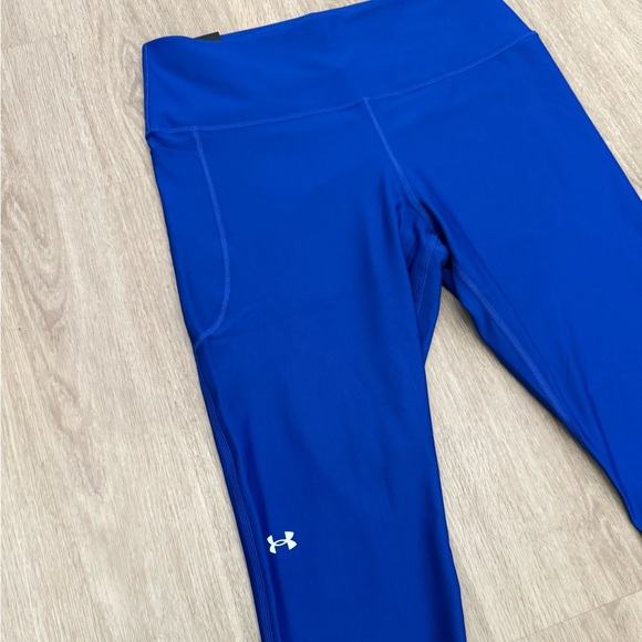 NWT Under Armour Women's UA Fly Fast Capri Team Royal 1X Side Pocket Legging - Picture 2 of 10